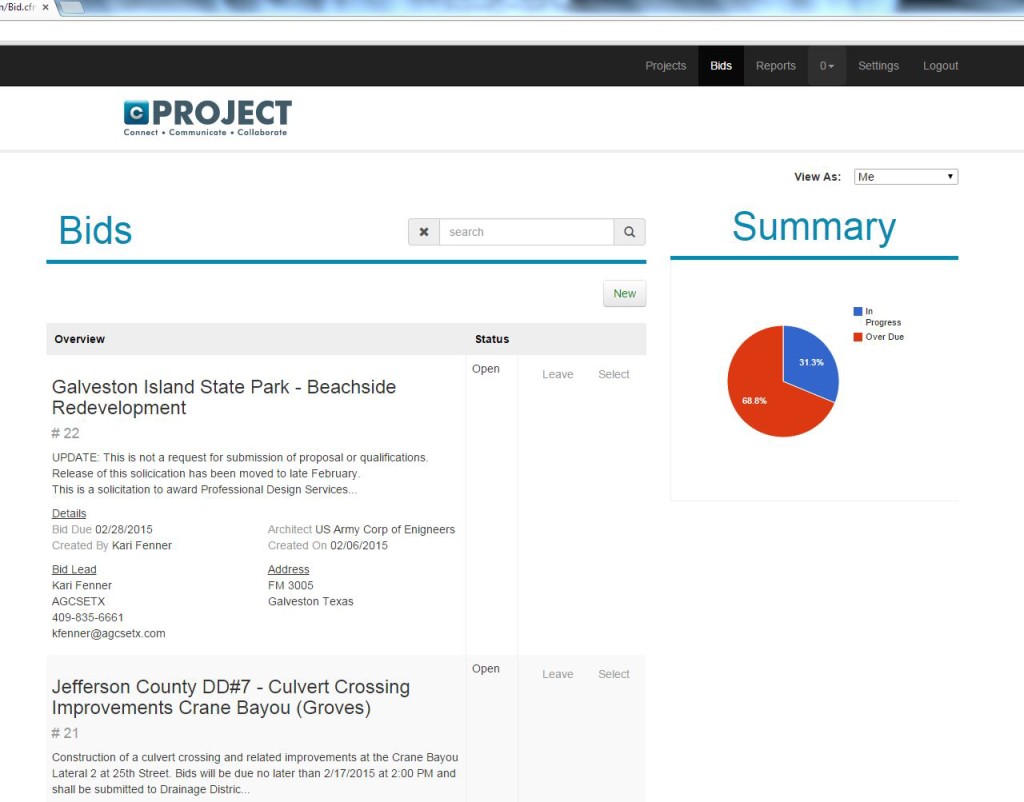 ConstructionBid Software