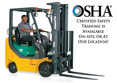 Forklift Operator Training Beaumont