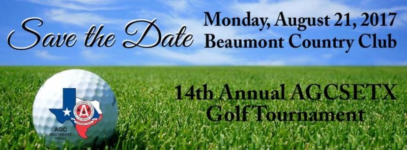 AGC Golf Tournament Beaumont, AGC Golf Tournament Southeast Texas, SETX AGC Golf Tournament, 2017 AGC Golf Tournament Beaumont TX