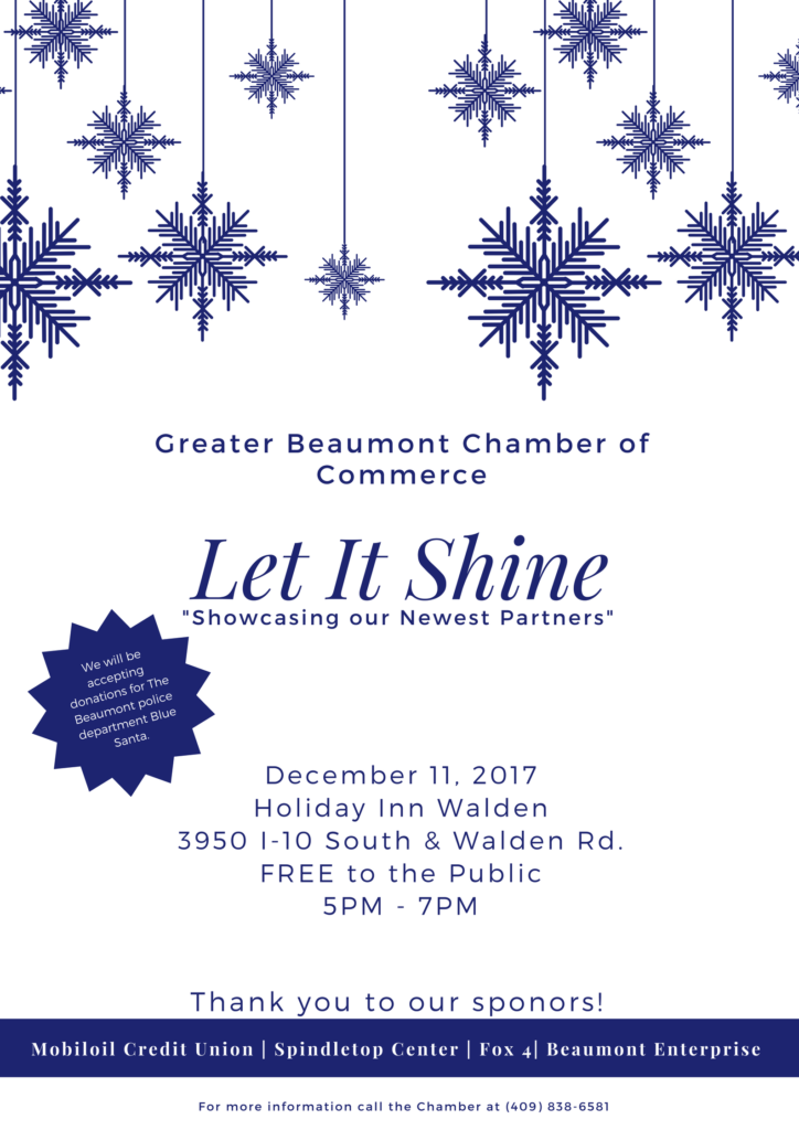 Let it Shine Beaumont, Networking Events Beaumont TX, Networking Meeting Southeast Texas, Networking in the Golden Triangle, Grow Your Business Southeast Texas, Referrals Beaumont TX