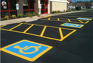 parking lot striping Beaumont, parking lot repair SETX, Southeast Texas asphalt repair, Golden Triangle parking lot sweeping,